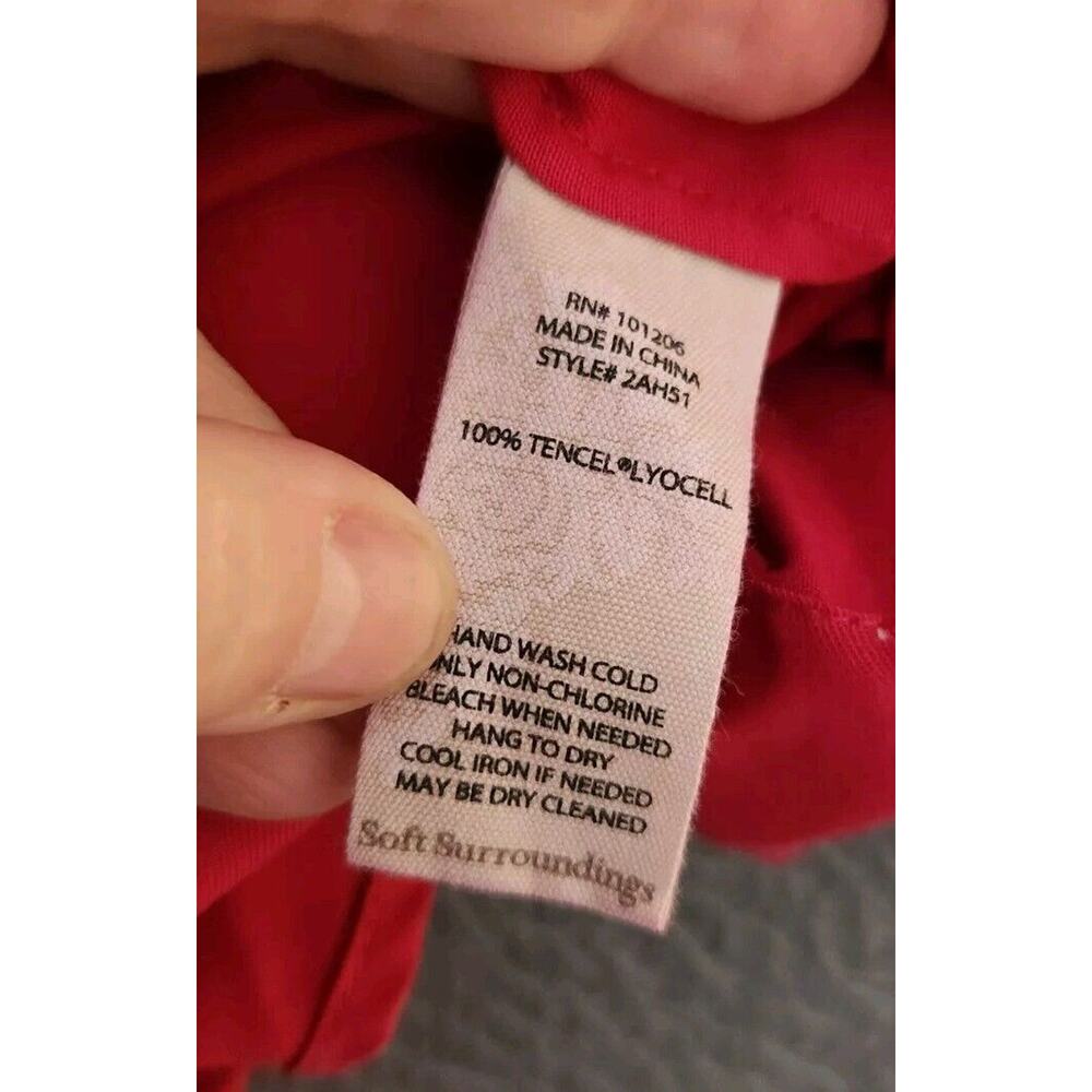 Soft Surroundings Boho Asymmetrical‎ Button Down … - image 10